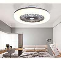 CAGYMJ Ventilador De Techo con Iluminación Ventilador De Techo LED Luz Velocidad del Viento Ajustable Control Remoto…